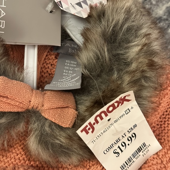 NWT Tahari Dress with tights and hat - Picture 5 of 5